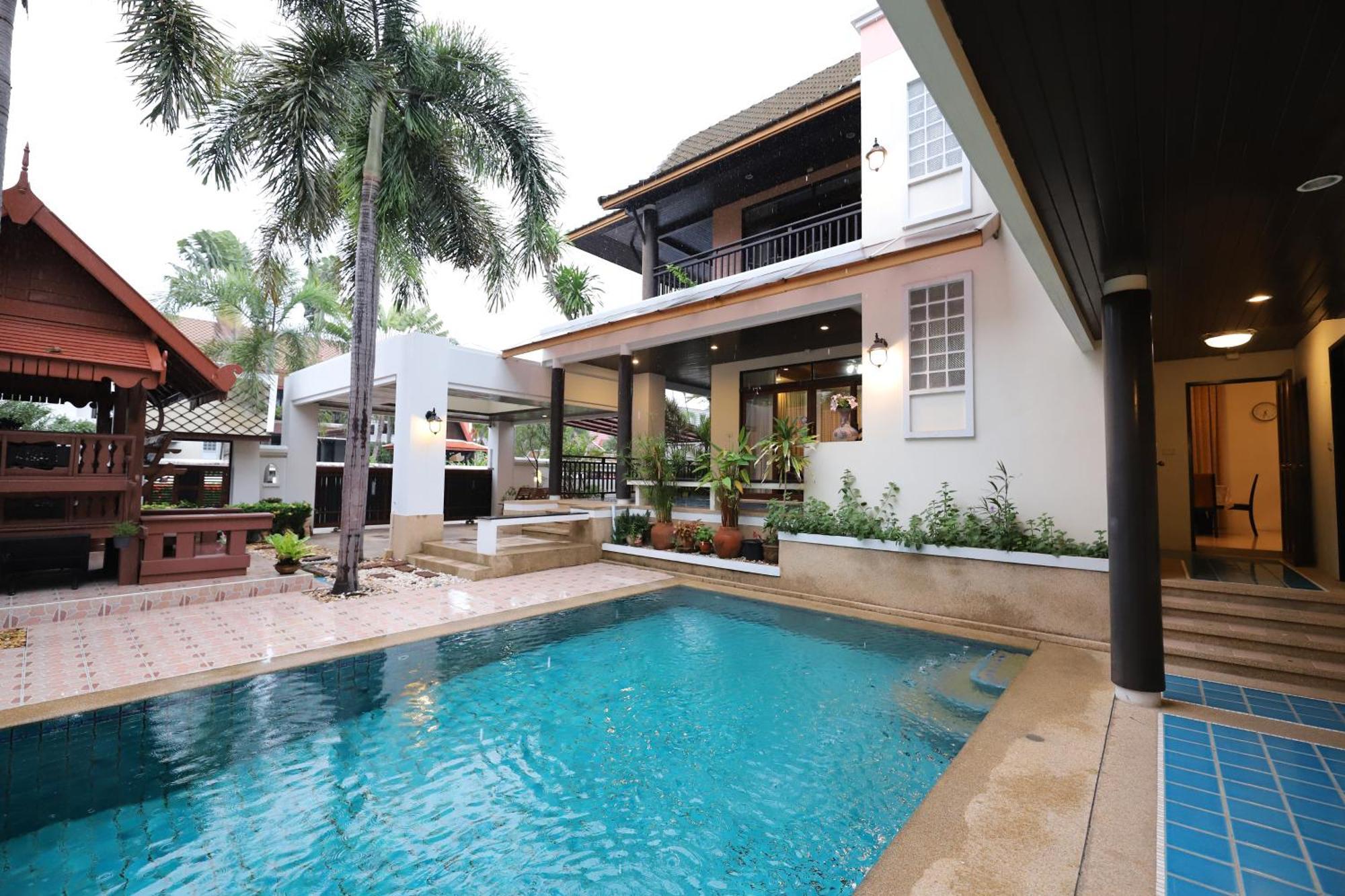ปุณณภา พูล วิลล่า พัทยา Punnapha Pool Villa Pattaya Jomtien Beach Exterior foto