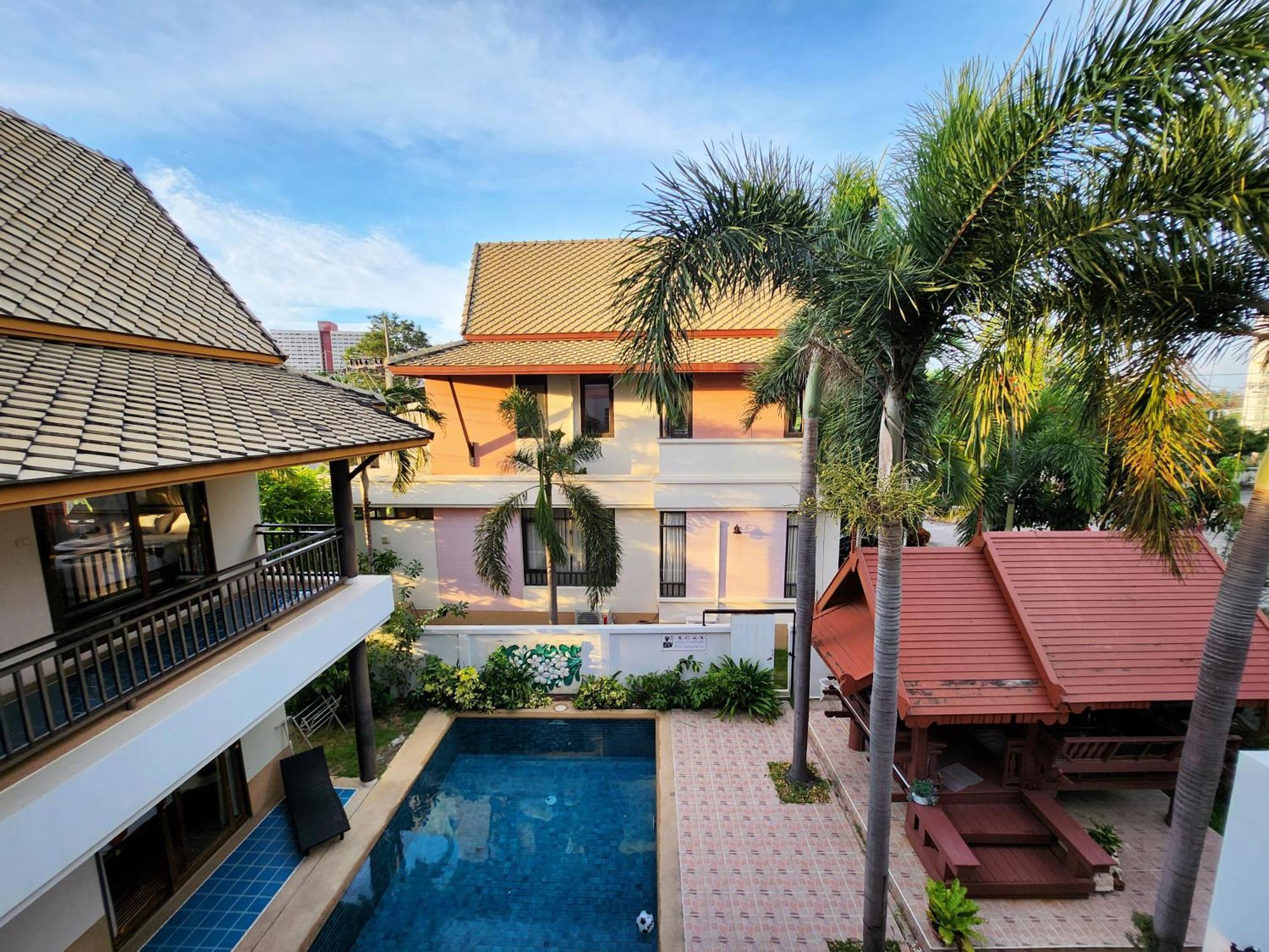 ปุณณภา พูล วิลล่า พัทยา Punnapha Pool Villa Pattaya Jomtien Beach Exterior foto